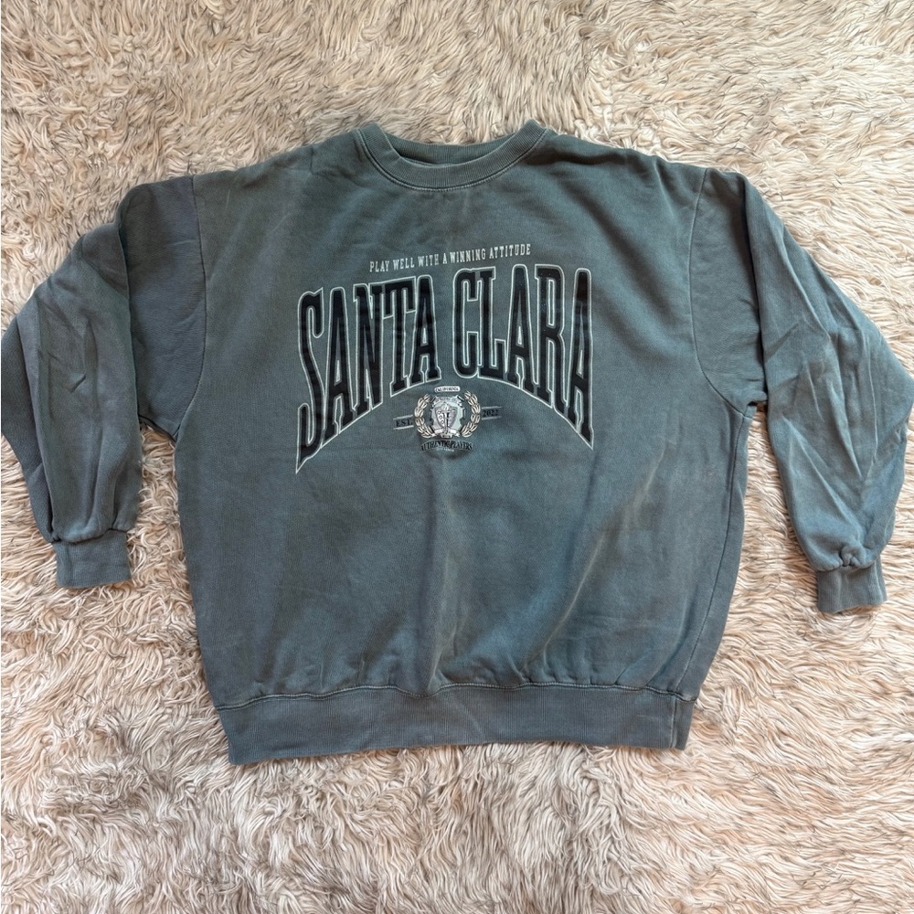 Women’s Crewneck Sweatshirt - Washed Green